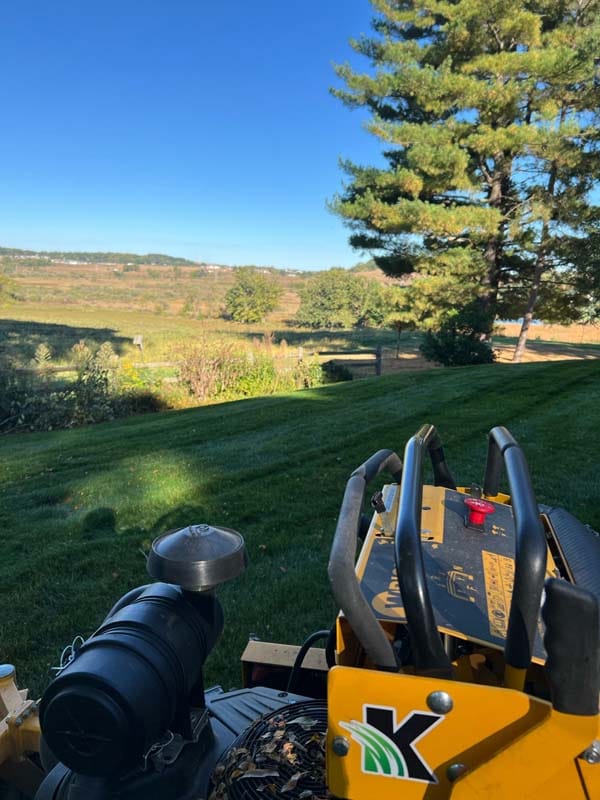 a Kampmeier lawn mower