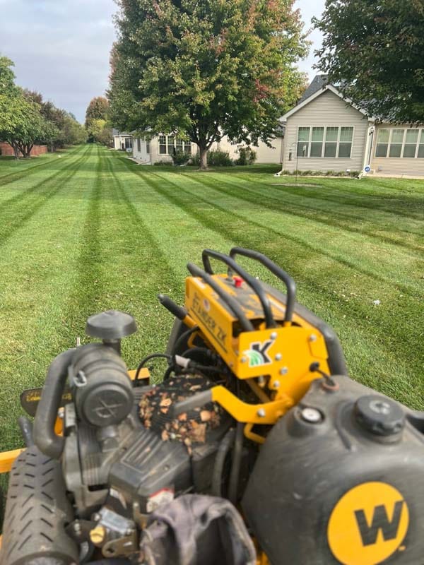 a Kampmeier lawn mower